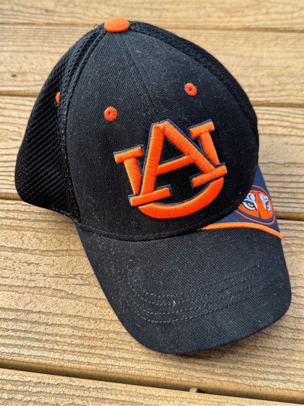 Auburn Tigers Black & Orange Logo Hat